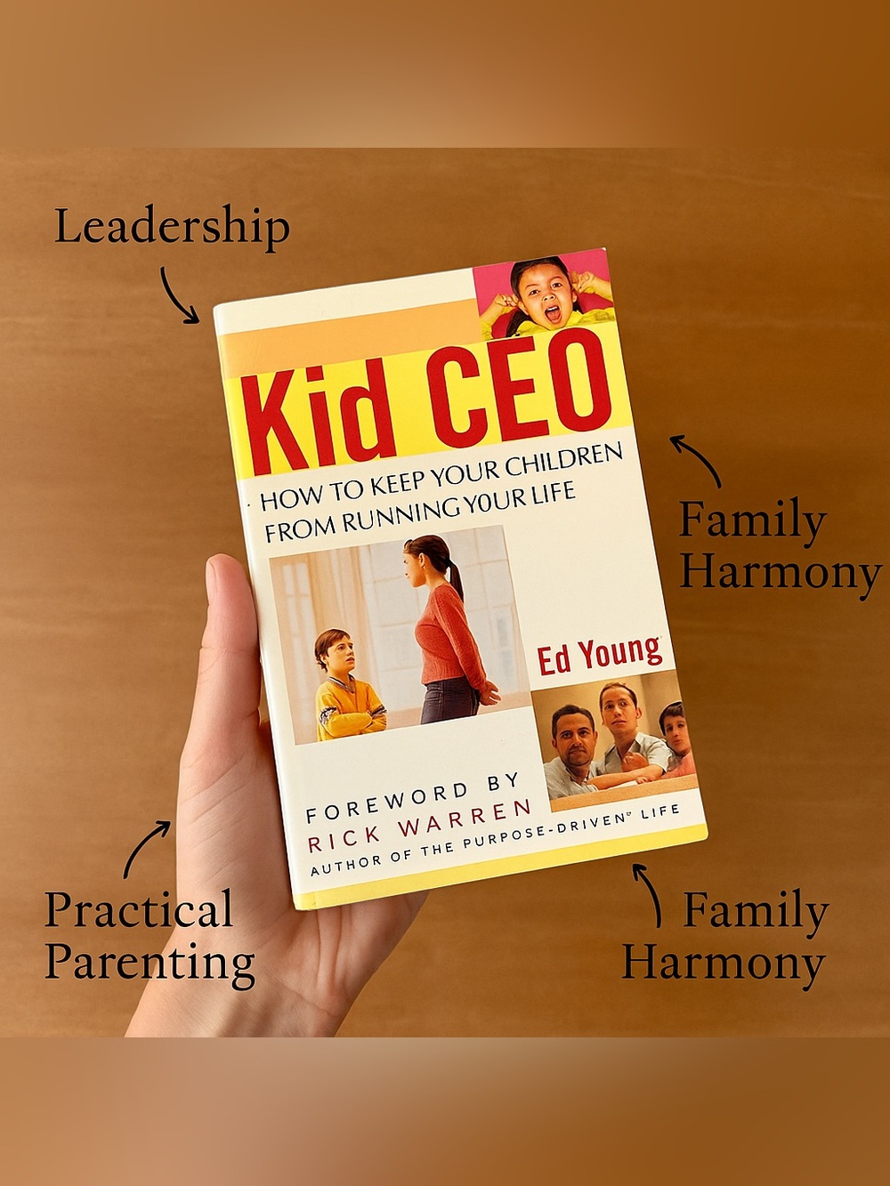 📚3 X $15 Kid CEO by Ed Young | Family Leadership & Boundaries Paperback‎